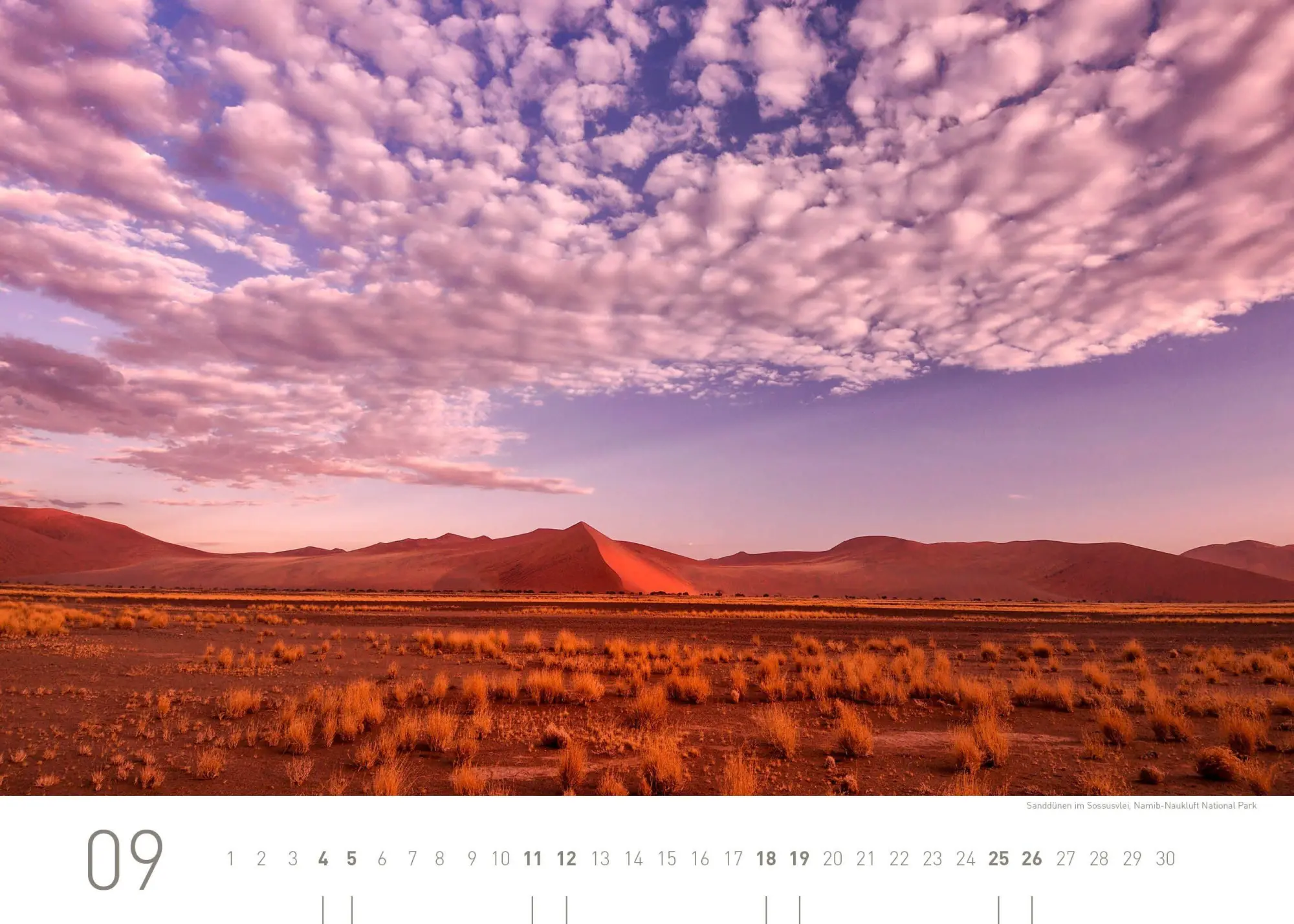 Bild: 9783968558097 | Namibia Exklusivkalender 2027 | Christian Heeb | Kalender | 14 S.