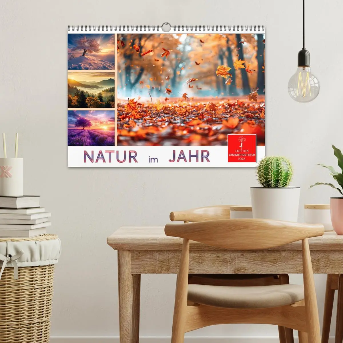 Bild: 9783457398197 | Natur im Jahr (Wandkalender 2026 DIN A3 quer), CALVENDO Monatskalender