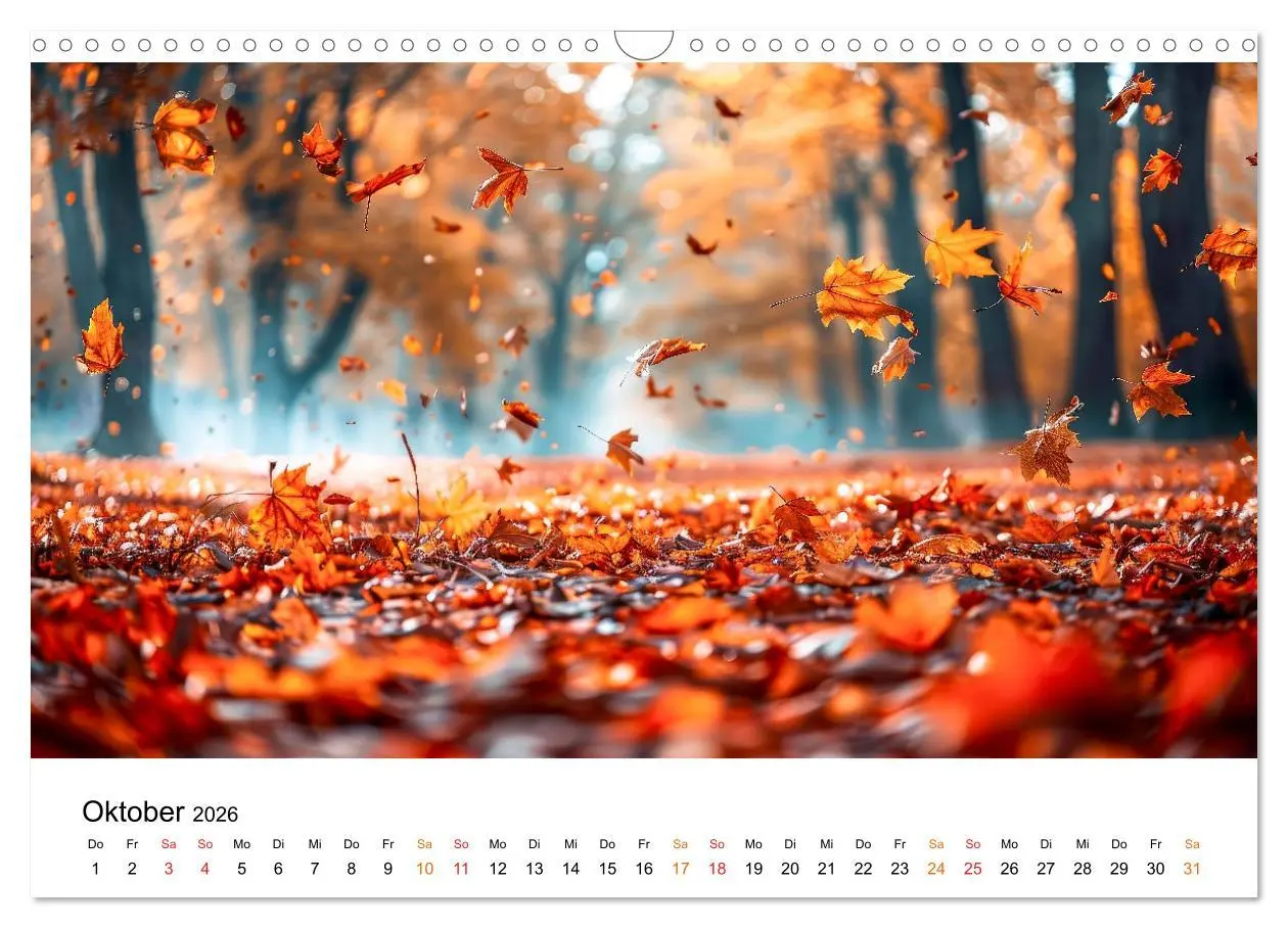 Bild: 9783457398197 | Natur im Jahr (Wandkalender 2026 DIN A3 quer), CALVENDO Monatskalender