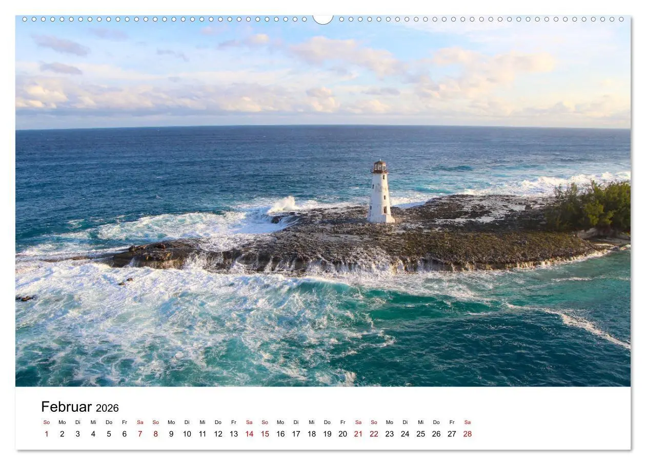 Bild: 9783457608197 | Bahamas - Paradiesische Strände. (Wandkalender 2026 DIN A2 quer),...