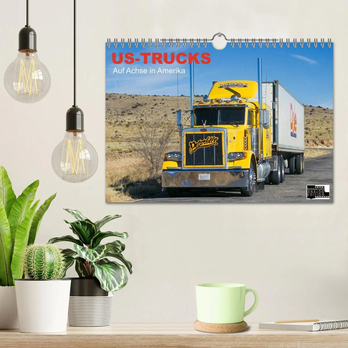 Bild: 9783457778197 | US-Trucks - Auf Achse in Amerika (Wandkalender 2026 DIN A4 quer),...