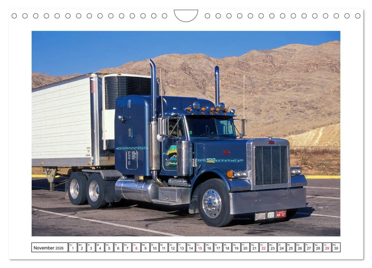 Bild: 9783457778197 | US-Trucks - Auf Achse in Amerika (Wandkalender 2026 DIN A4 quer),...