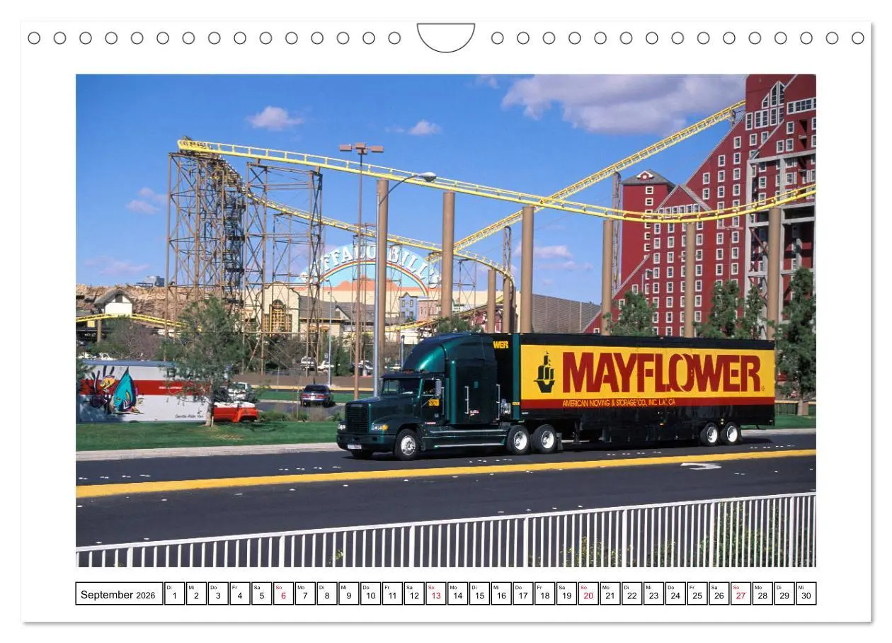 Bild: 9783457778197 | US-Trucks - Auf Achse in Amerika (Wandkalender 2026 DIN A4 quer),...