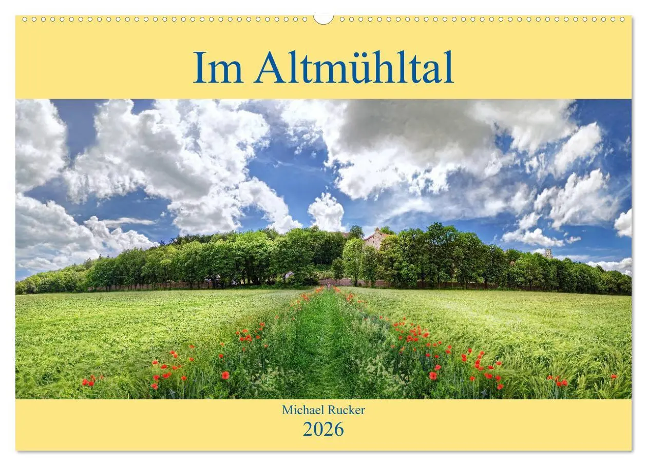 Cover: 9783457848197 | Im Altmühltal (Wandkalender 2026 DIN A2 quer), CALVENDO Monatskalender