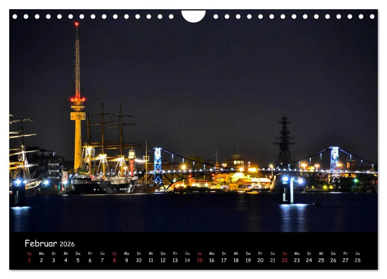 Bild: 9783516178197 | Wilhelmshaven (Wandkalender 2026 DIN A4 quer), CALVENDO Monatskalender