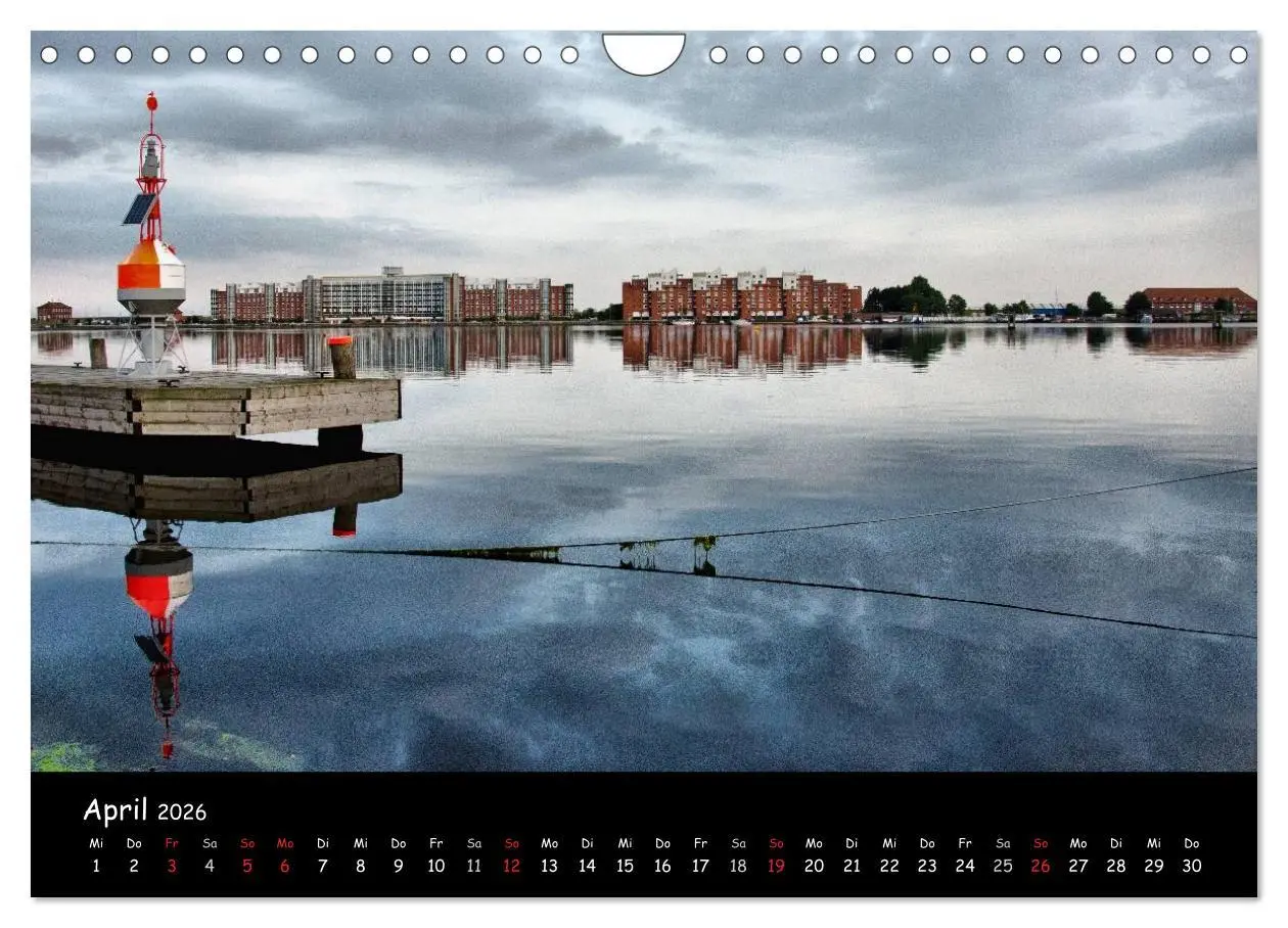 Bild: 9783516178197 | Wilhelmshaven (Wandkalender 2026 DIN A4 quer), CALVENDO Monatskalender
