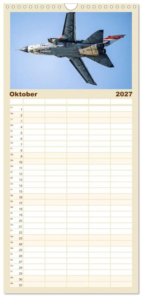 Bild: 9783516798197 | Familienplaner 2027 - Panavia Tornado - The Multirole Fighter mit 5...