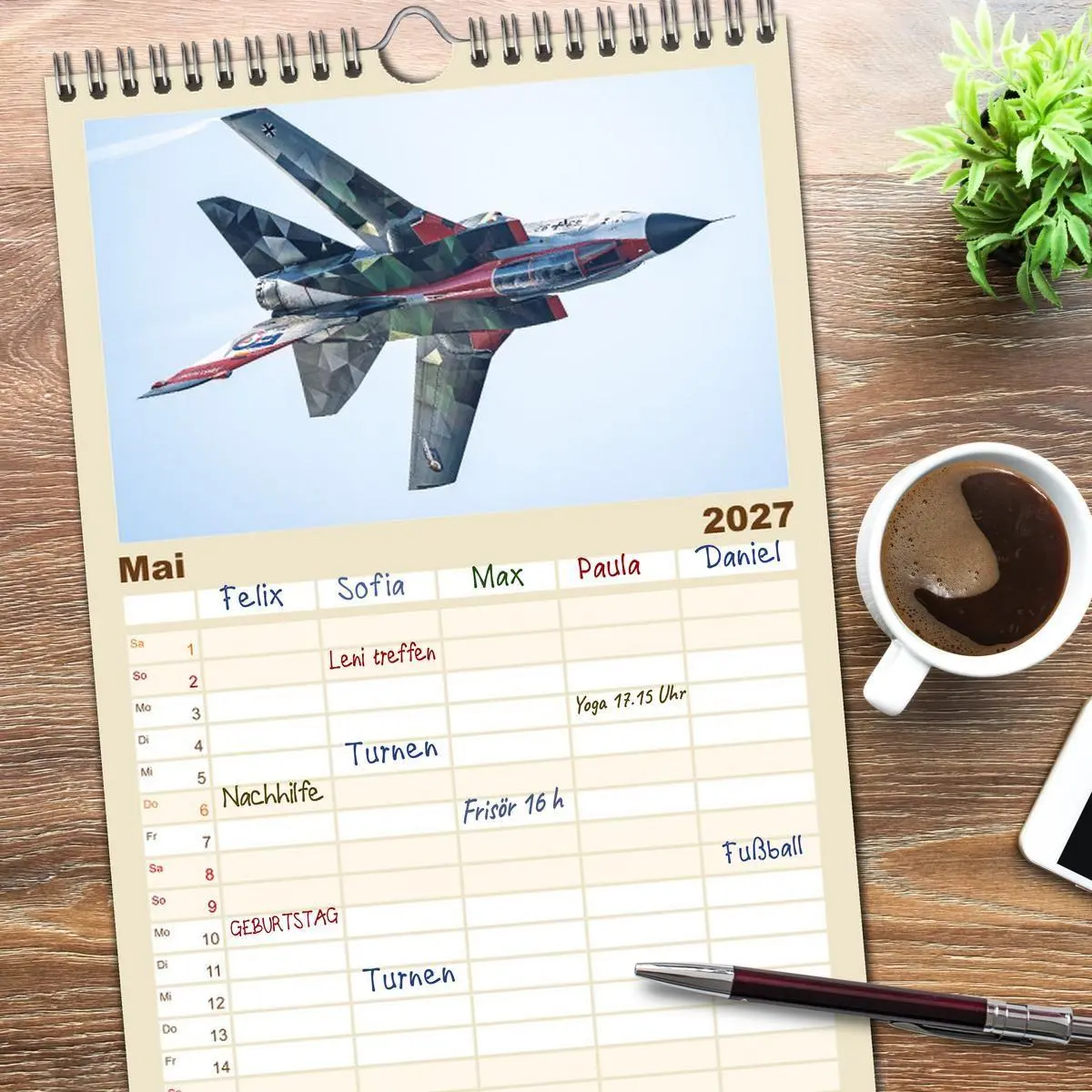Bild: 9783516798197 | Familienplaner 2027 - Panavia Tornado - The Multirole Fighter mit 5...