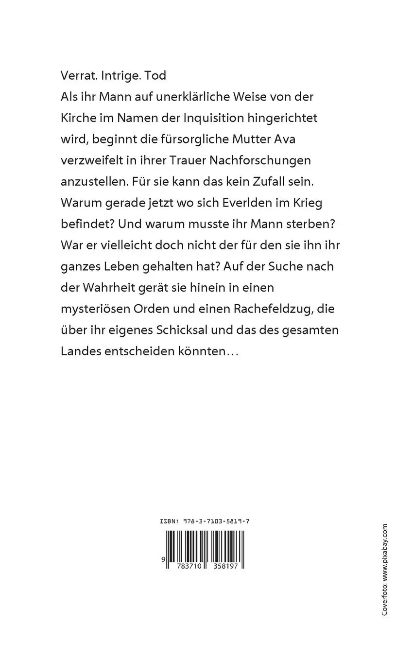 Rückseite: 9783710358197 | Der Fluch des Todesengels | Vergeltungsspiel | Till Jören Becker
