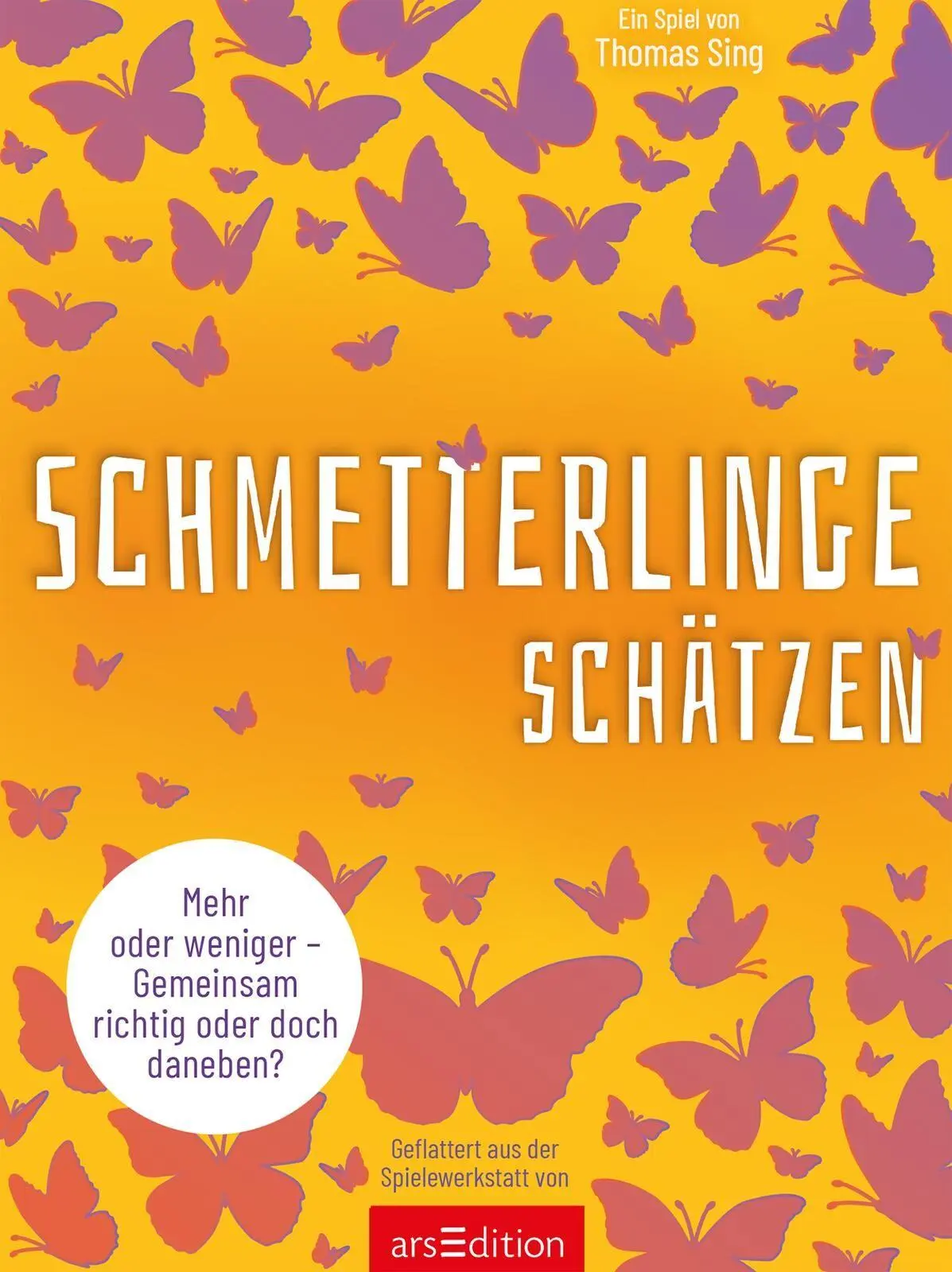 Bild: 4014489138297 | Schmetterlinge schätzen | Thomas Sing | Spiel | Deutsch | 2025