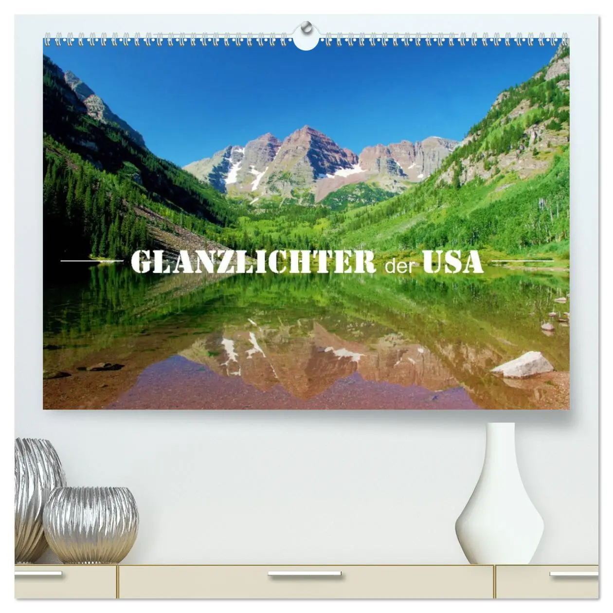 Cover: 9783457698297 | Glanzlichter der USA (hochwertiger Premium Wandkalender 2026 DIN A2...