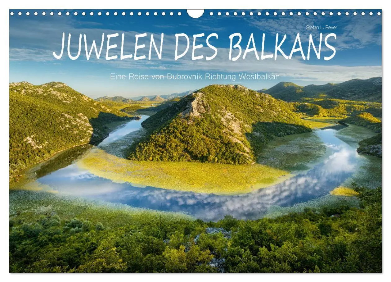Cover: 9783457838297 | Juwelen des Balkans (Wandkalender 2026 DIN A3 quer), CALVENDO...