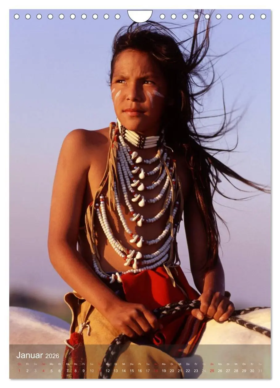 Bild: 9783516478297 | INDIANER Portrait Collection 2 (Wandkalender 2026 DIN A4 hoch),...