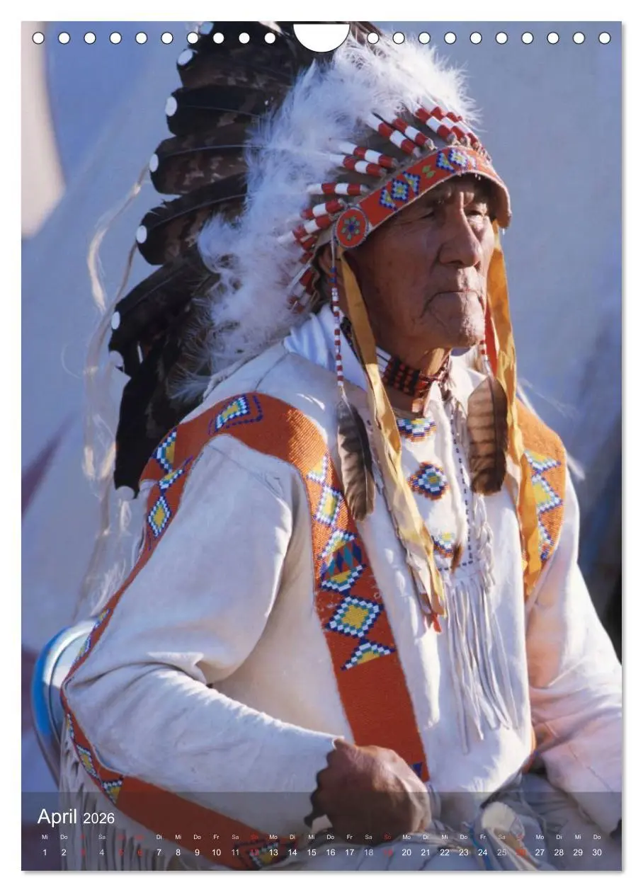 Bild: 9783516478297 | INDIANER Portrait Collection 2 (Wandkalender 2026 DIN A4 hoch),...