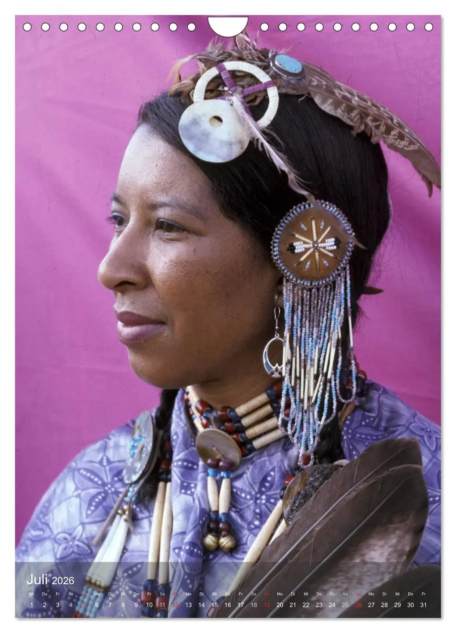 Bild: 9783516478297 | INDIANER Portrait Collection 2 (Wandkalender 2026 DIN A4 hoch),...