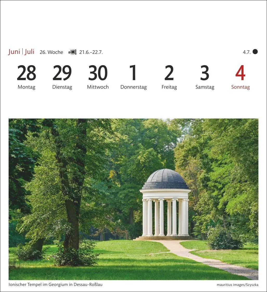 Bild: 9783840038297 | Deutschland Sehnsuchtskalender 2027 - Wochenkalender mit 53 Postkarten