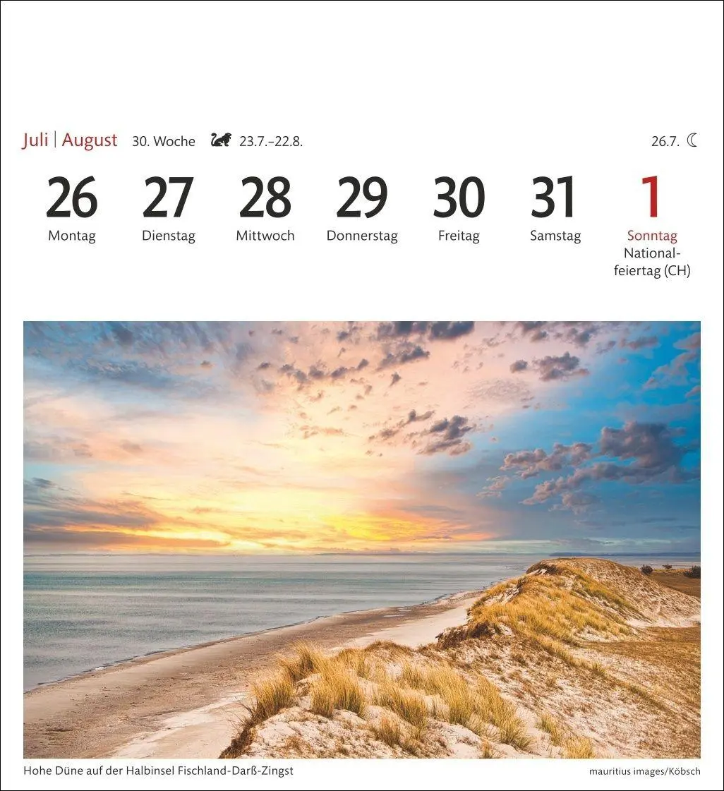 Bild: 9783840038297 | Deutschland Sehnsuchtskalender 2027 - Wochenkalender mit 53 Postkarten