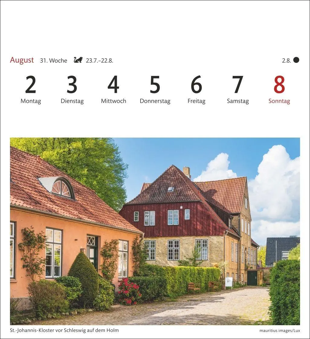 Bild: 9783840038297 | Deutschland Sehnsuchtskalender 2027 - Wochenkalender mit 53 Postkarten