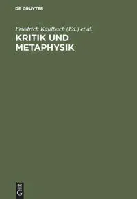 Cover: 9783111148397 | Kritik und Metaphysik | Joachim Ritter (u. a.) | Buch | Deutsch