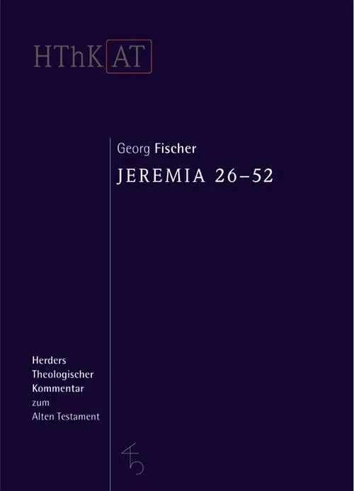 Cover: 9783451268397 | Jeremia 26-52 | Georg Fischer | Buch | Deutsch | 2005