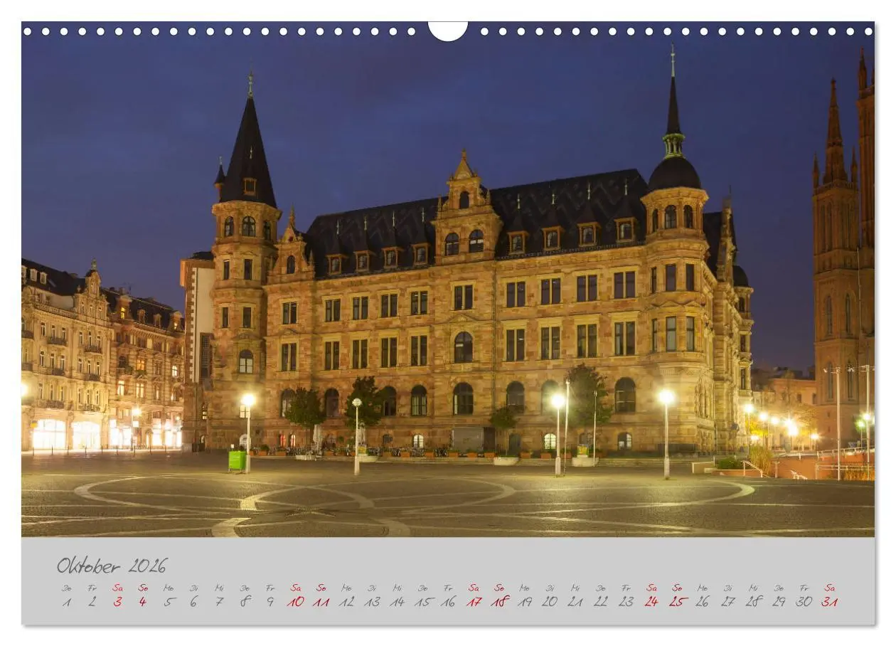 Bild: 9783457758397 | Wiesbaden Die Kurstadt im Rheingau (Wandkalender 2026 DIN A3 quer),...