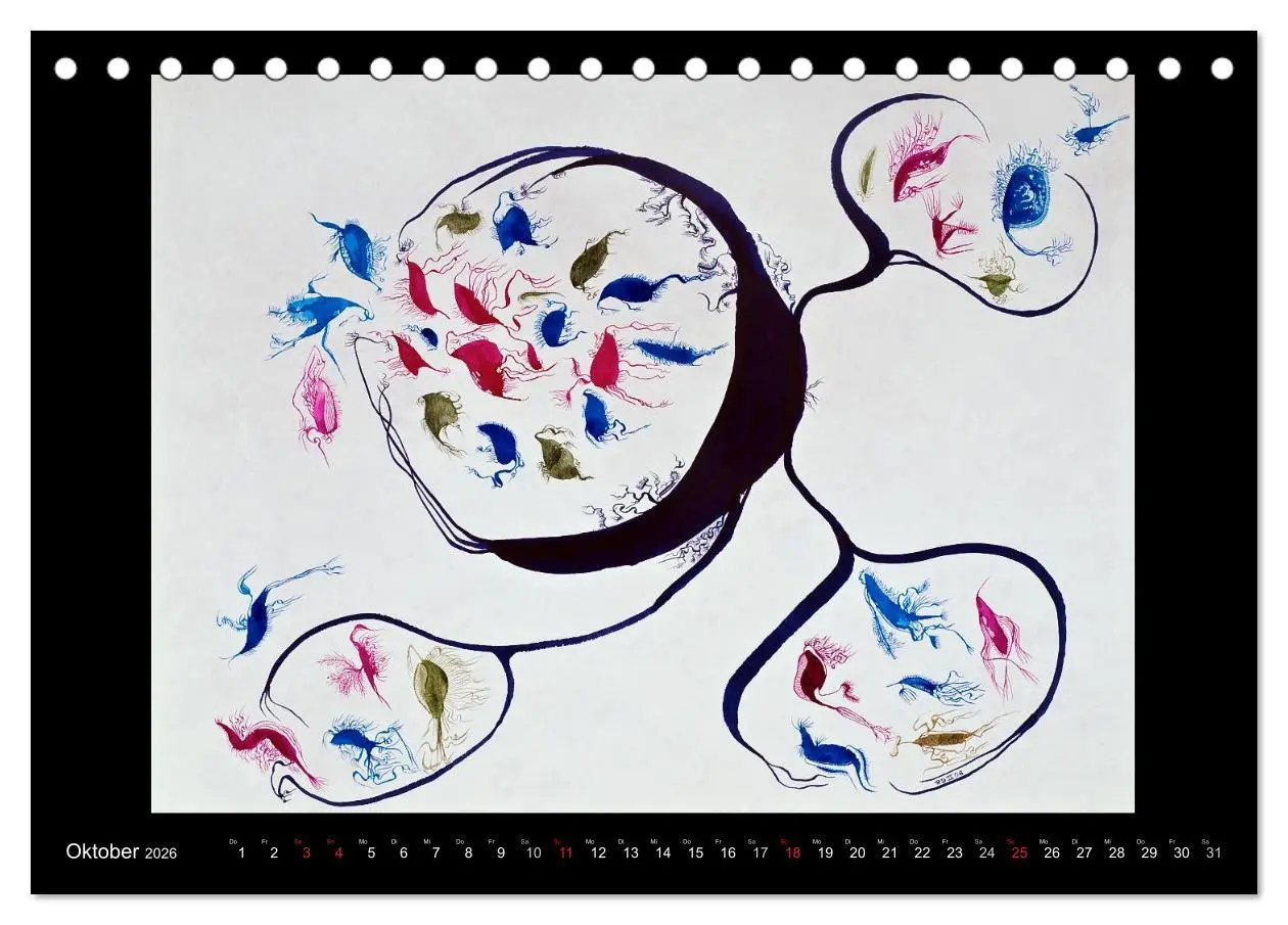 Bild: 9783516088397 | Feinste Aquarelle (Tischkalender 2026 DIN A5 quer), CALVENDO...