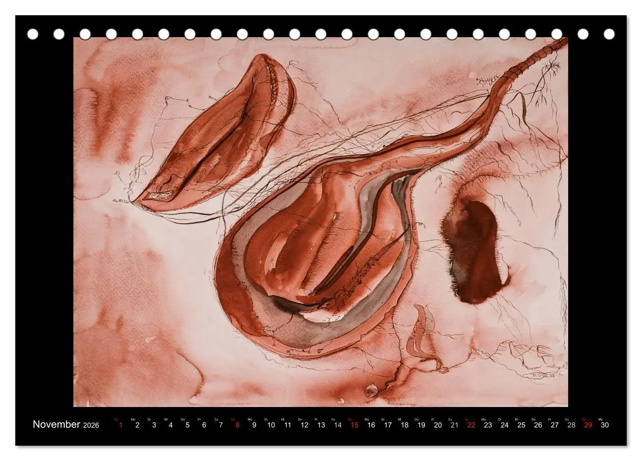 Bild: 9783516088397 | Feinste Aquarelle (Tischkalender 2026 DIN A5 quer), CALVENDO...