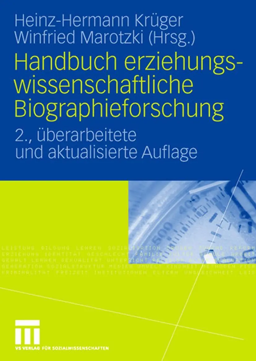 Cover: 9783531148397 | Handbuch erziehungswissenschaftliche Biographieforschung | Taschenbuch