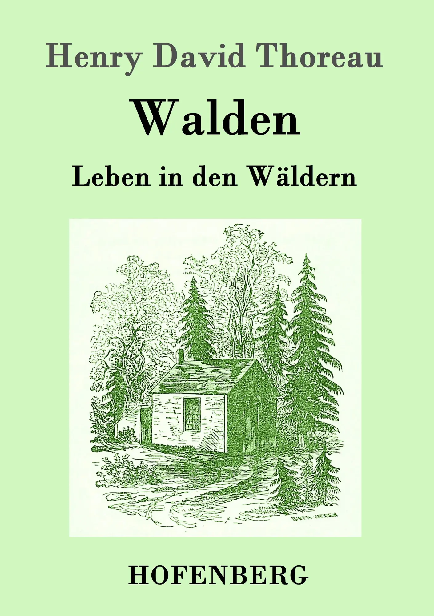 Cover: 9783843098397 | Walden | Leben in den Wäldern | Henry David Thoreau | Taschenbuch
