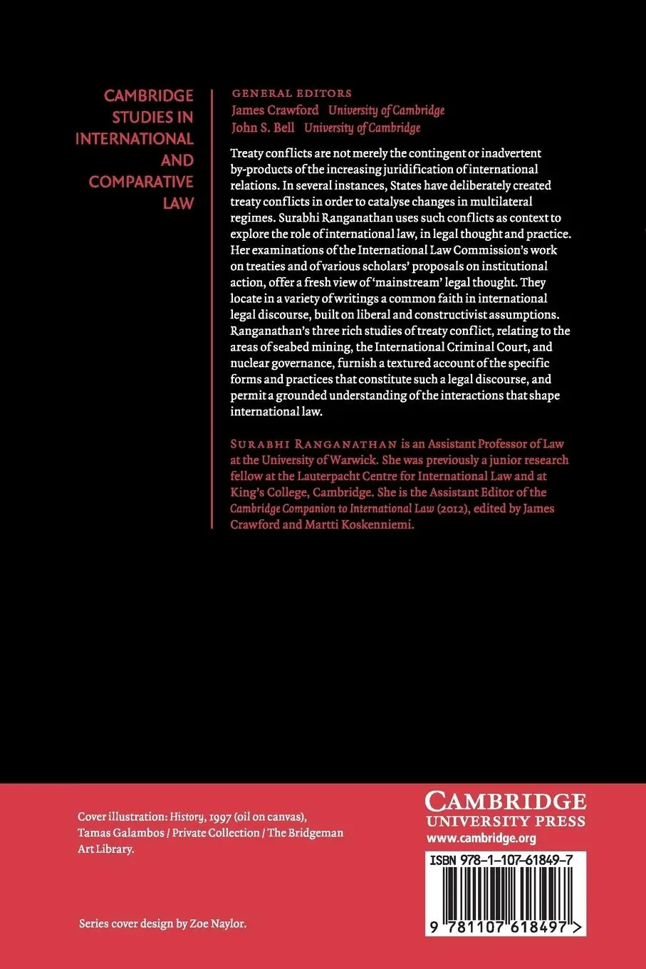 Rückseite: 9781107618497 | Strategically Created Treaty Conflicts and the Politics of...