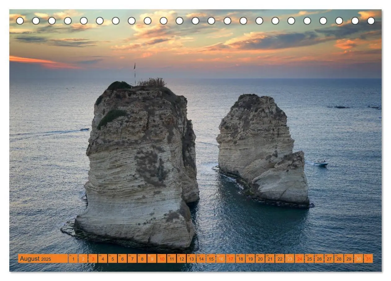 Bild: 9783435278497 | Beirut - auferstanden aus Ruinen (Tischkalender 2025 DIN A5 quer),...