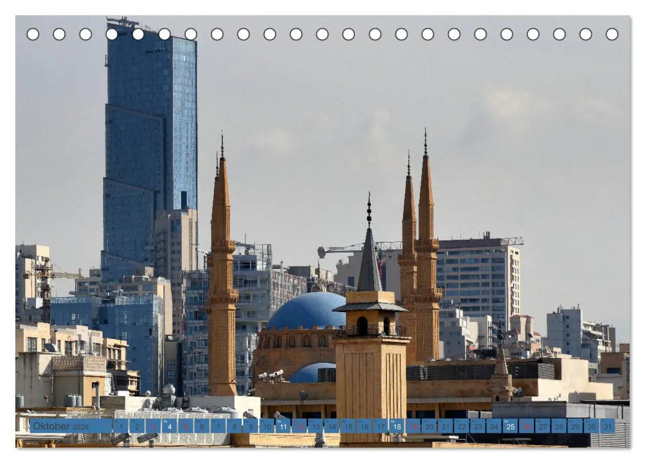 Bild: 9783435278497 | Beirut - auferstanden aus Ruinen (Tischkalender 2025 DIN A5 quer),...