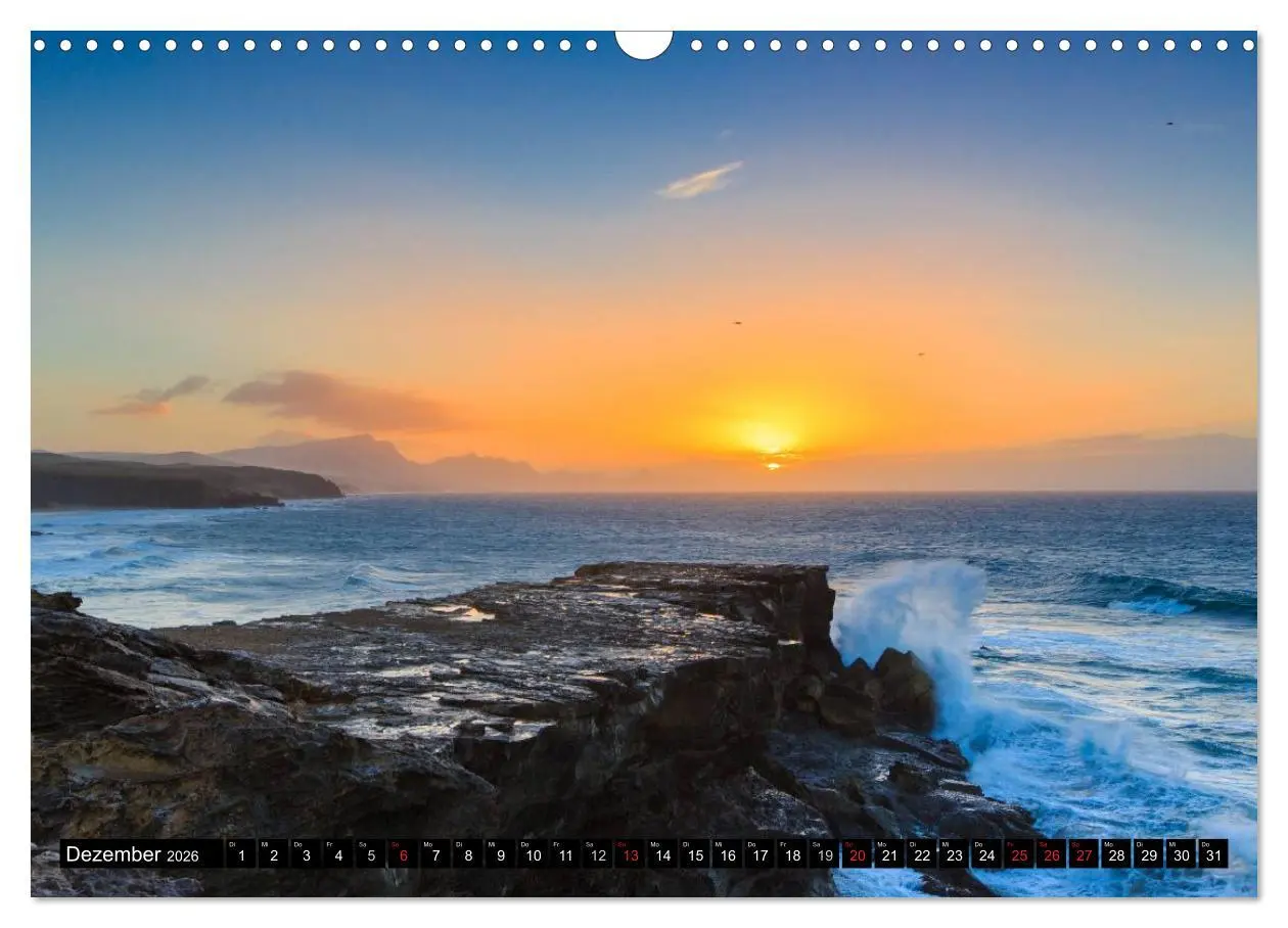 Bild: 9783516148497 | Fuerteventura (Wandkalender 2026 DIN A3 quer), CALVENDO Monatskalender