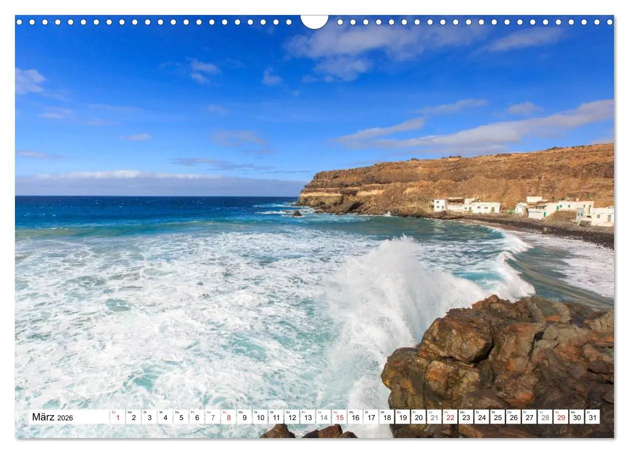 Bild: 9783516148497 | Fuerteventura (Wandkalender 2026 DIN A3 quer), CALVENDO Monatskalender