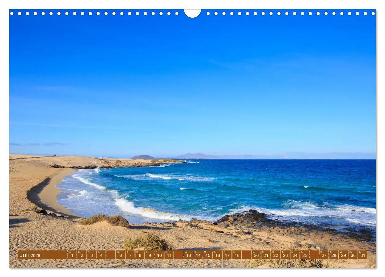 Bild: 9783516148497 | Fuerteventura (Wandkalender 2026 DIN A3 quer), CALVENDO Monatskalender