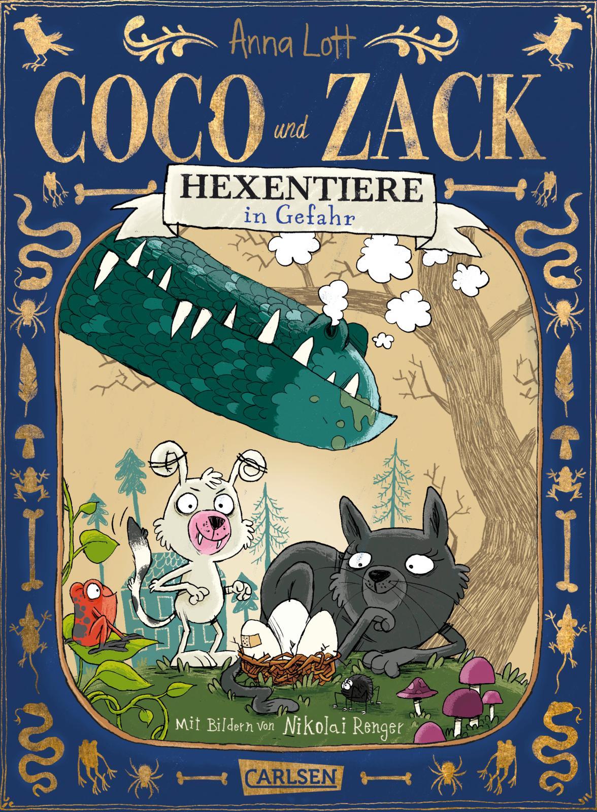 Cover: 9783551558497 | Coco und Zack: Hexentiere in Gefahr | Anna Lott | Buch | Coco und Zack