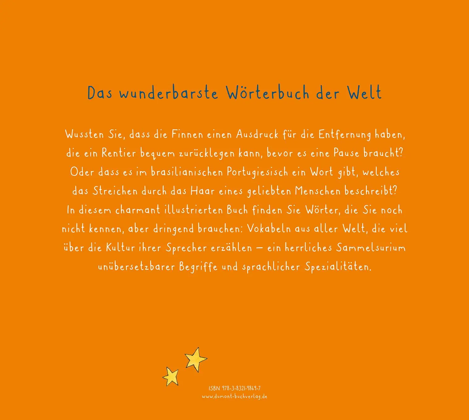 Rückseite: 9783832198497 | Lost in Translation | Unübersetzbare Wörter aus der ganzen Welt | Buch