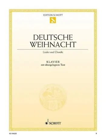 Cover: 9790001088497 | Deutsche Weihnacht | Buch | 20 S. | Deutsch | 1983 | Schott Music