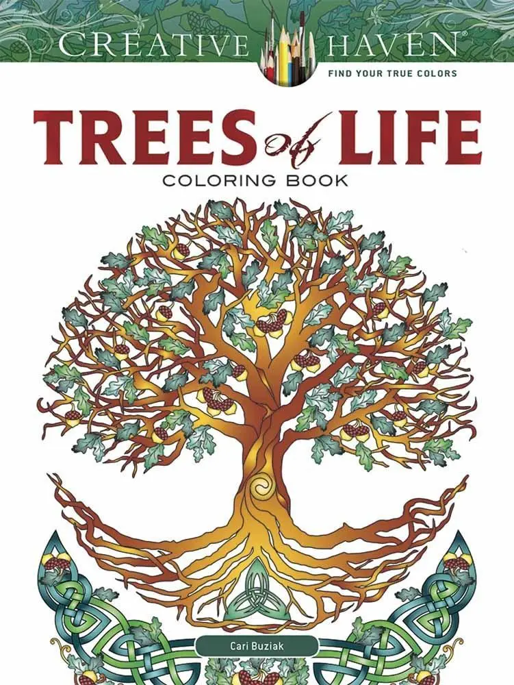 Cover: 9780486818597 | Creative Haven Trees of Life Coloring Book | Cari Buziak | Taschenbuch
