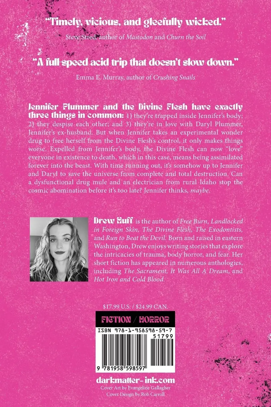 Rückseite: 9781958598597 | The Divine Flesh | Drew Huff | Taschenbuch | Englisch | 2025