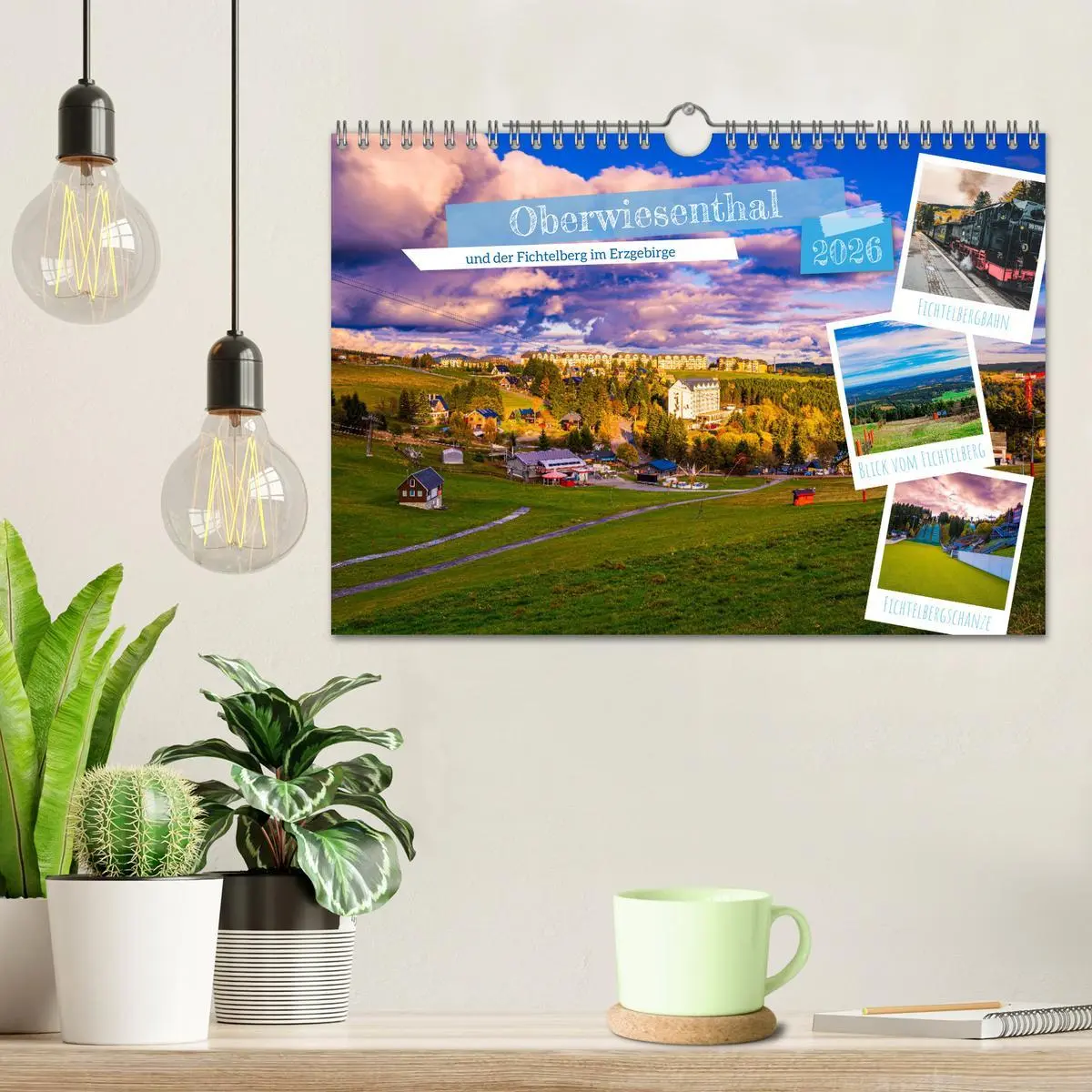 Bild: 9783457358597 | Oberwiesenthal und der Fichtelberg im Erzgebirge (Wandkalender 2026...
