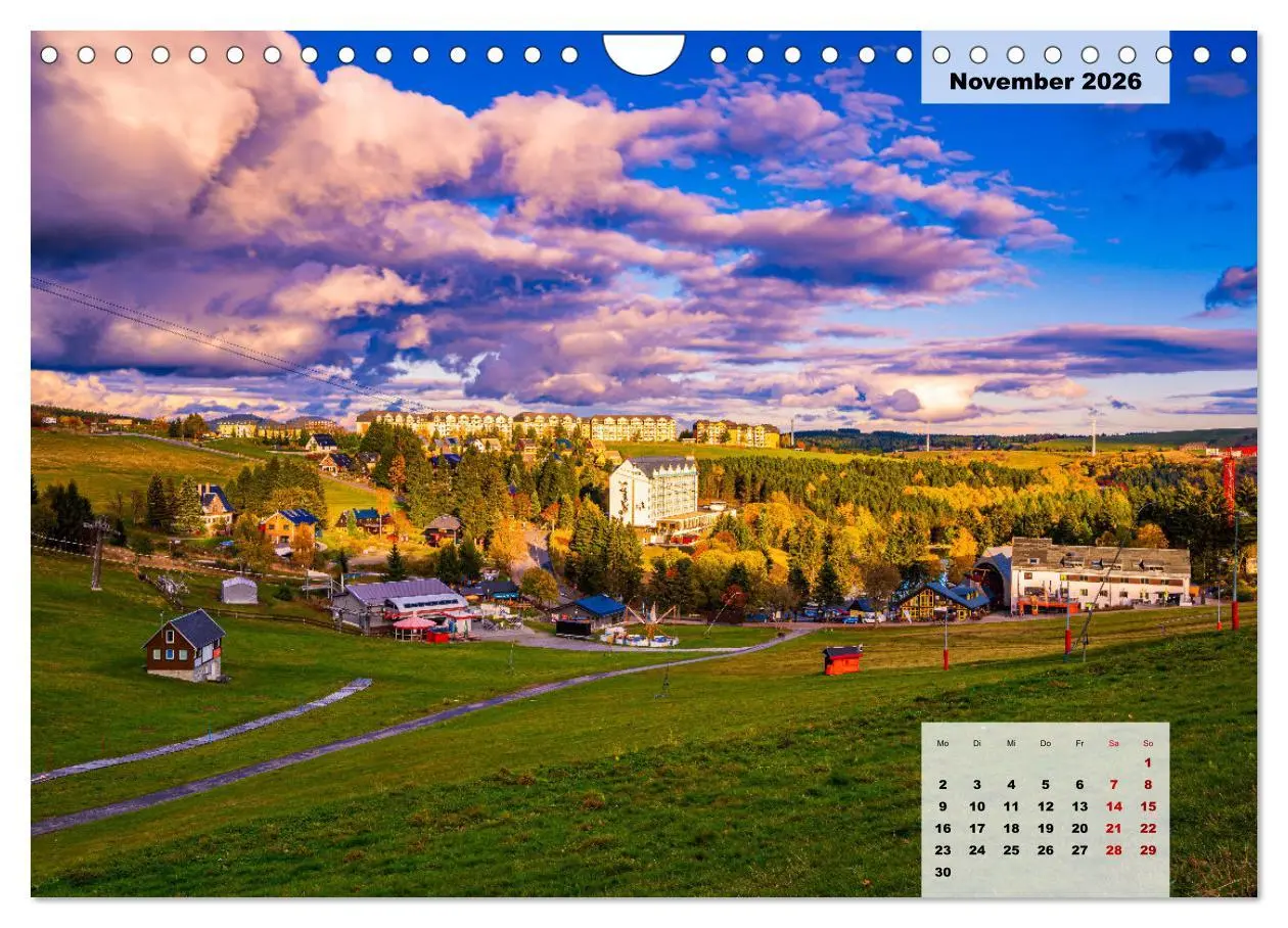 Bild: 9783457358597 | Oberwiesenthal und der Fichtelberg im Erzgebirge (Wandkalender 2026...