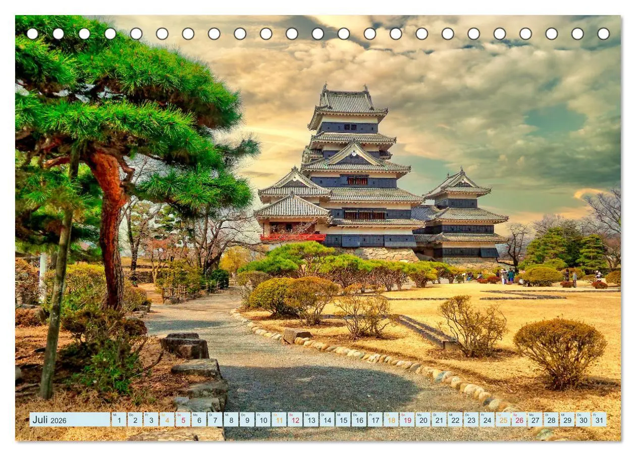 Bild: 9783457428597 | Japan - Tradition und Hightech (Tischkalender 2026 DIN A5 quer),...