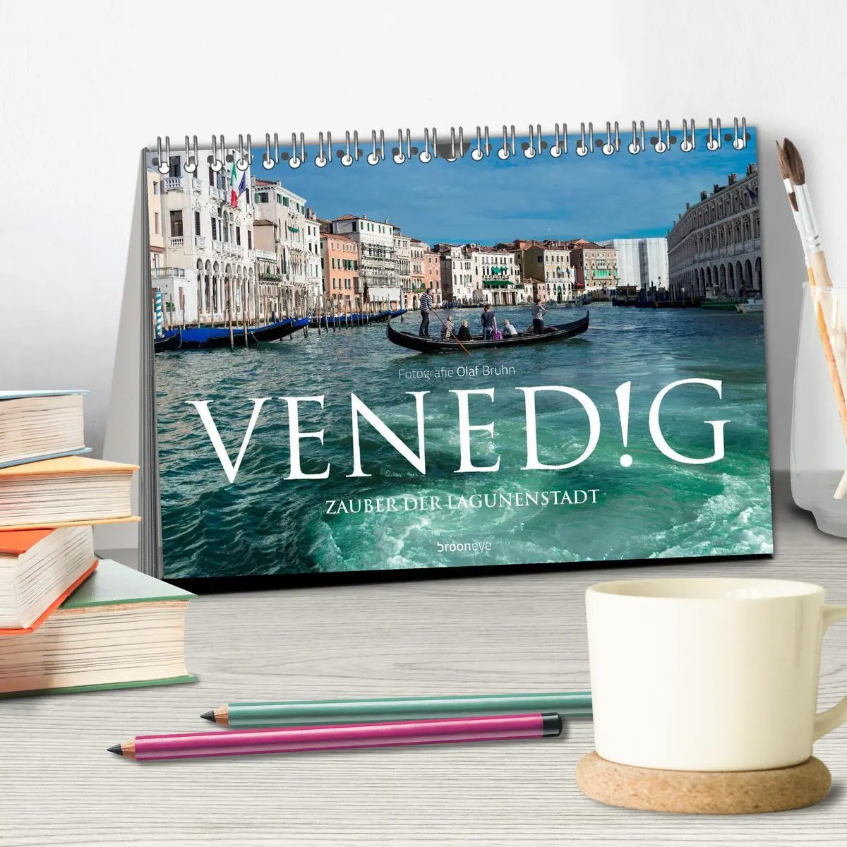 Bild: 9783516138597 | Venedig - Zauber der Lagunenstadt (Tischkalender 2026 DIN A5 quer),...