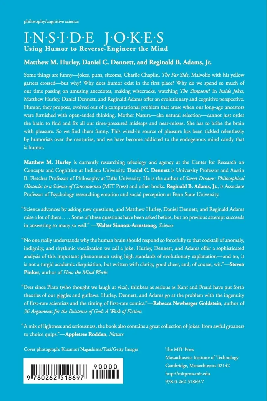 Rückseite: 9780262518697 | Inside Jokes | Using Humor to Reverse-Engineer the Mind | Taschenbuch