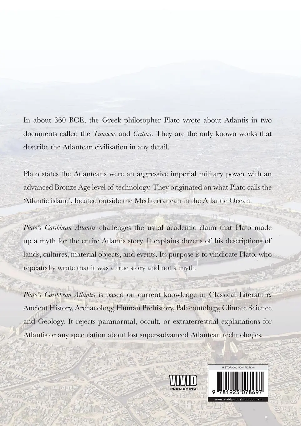 Rückseite: 9781923078697 | Plato's Caribbean Atlantis | P. P. Flambas | Taschenbuch | Englisch