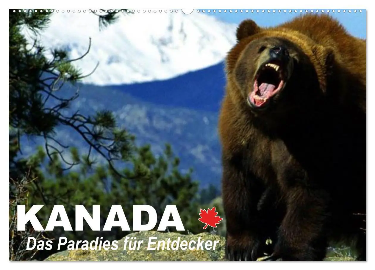 Cover: 9783435708697 | Kanada - Das Paradies für Entdecker (Wandkalender 2025 DIN A2...