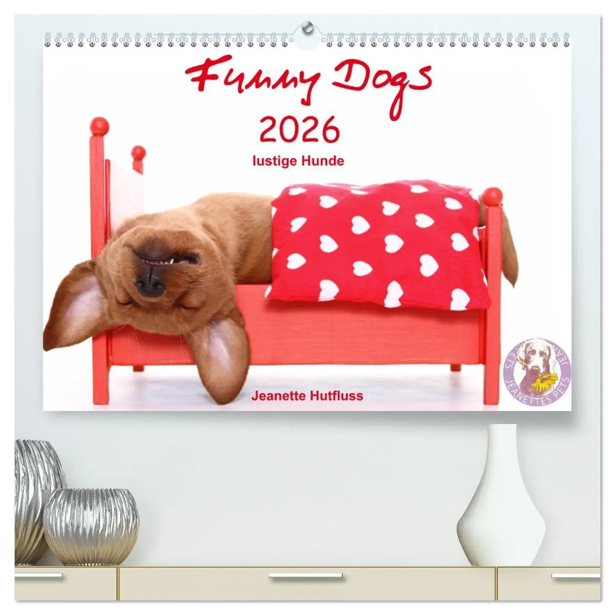 Cover: 9783457728697 | Funny Dogs (hochwertiger Premium Wandkalender 2026 DIN A2 quer),...