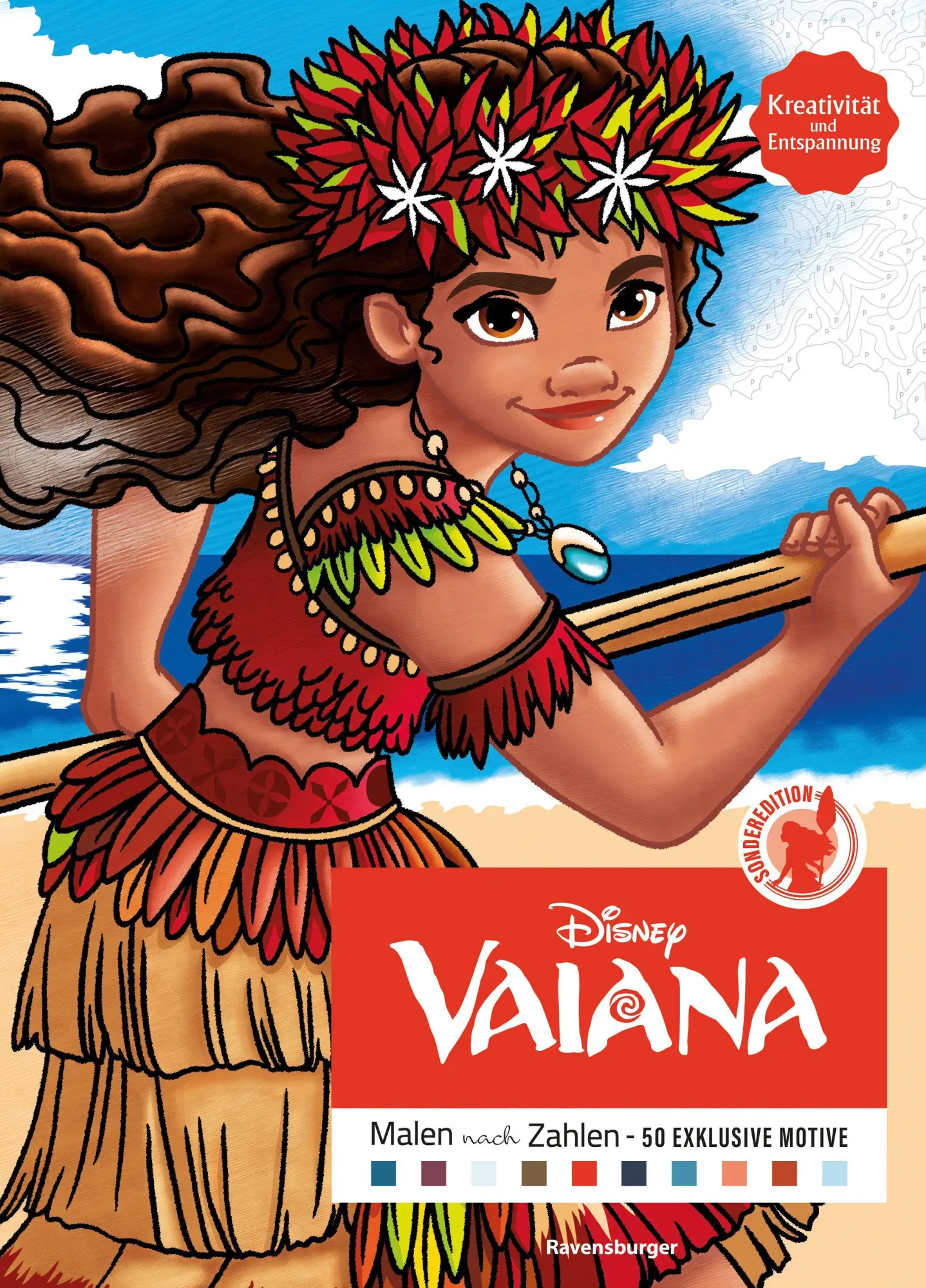 Cover: 9783473498697 | Disney Malen nach Zahlen - Vaiana | Taschenbuch | 112 S. | Deutsch