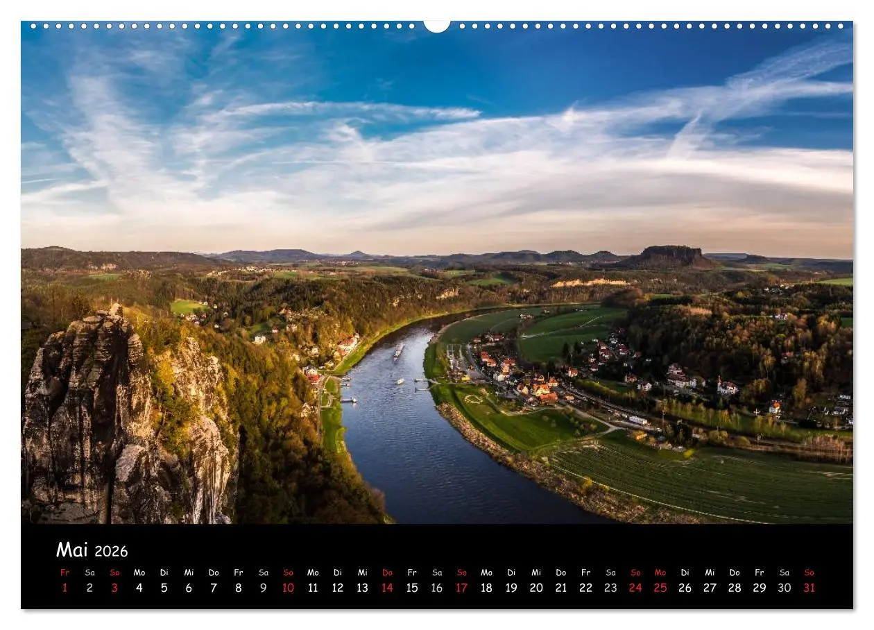 Bild: 9783516058697 | Wandern in Europa (Wandkalender 2026 DIN A2 quer), CALVENDO...